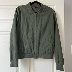 Brandy Melville Army Bomber Jacket